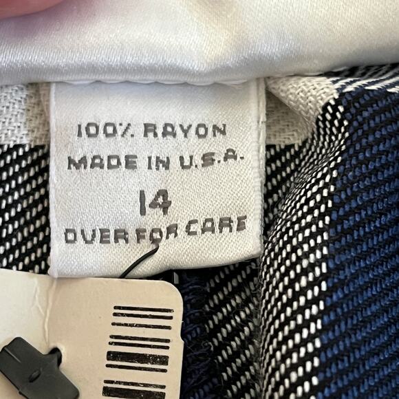 NWT VTG KATHRYN DEENE Ribcage Rise Wide Leg Buffalo Plaid Gaucho Shorts SZ 10 - Picture 9 of 12